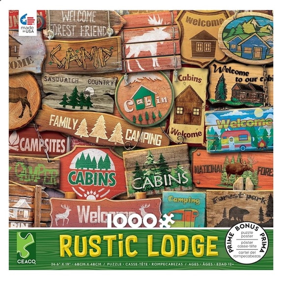 Target Other - Rustic lodge puzzle